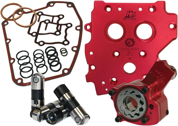 FEULING PARTS Race Series® Cilindro galvos komponentų kompl. Harley Davidson FLD / FLHR / FLHRC 1450-1800cc 06-17