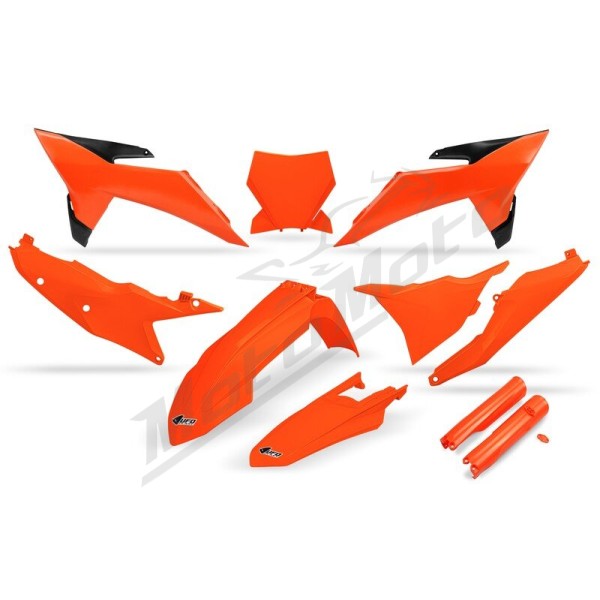 UFO plastikų komplektas KTM SX / SX-F 125-450 25-26