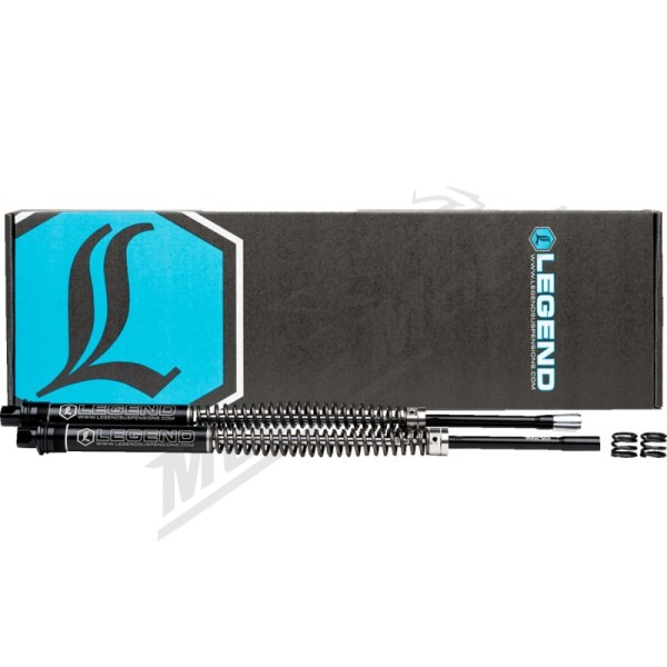 LEGEND SUSPENSION AXEO Front Suspension System 49mm Harley Davidson FLHR / FLHRC / FLHRI / FLHT / FLHTCU / FLTR 1340/1800 96-13