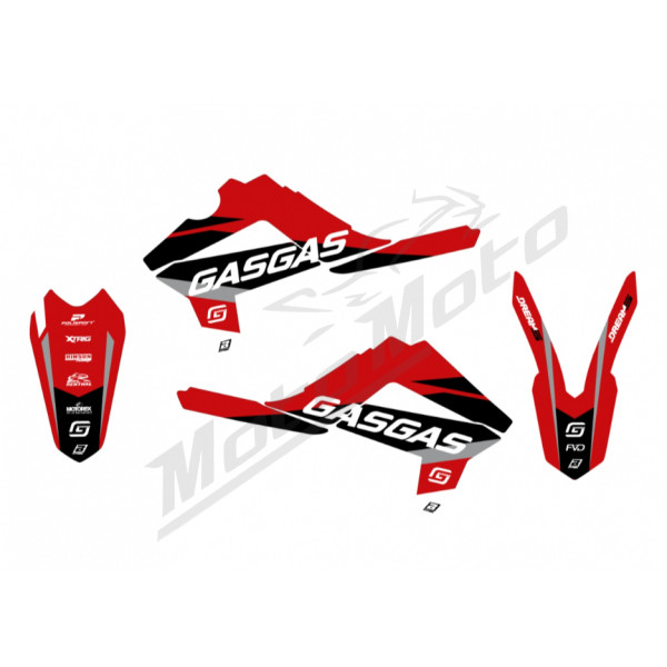 BLACKBIRD DREAM 5 STICKER SET GasGas EC / ECF 125-450cc 12-17