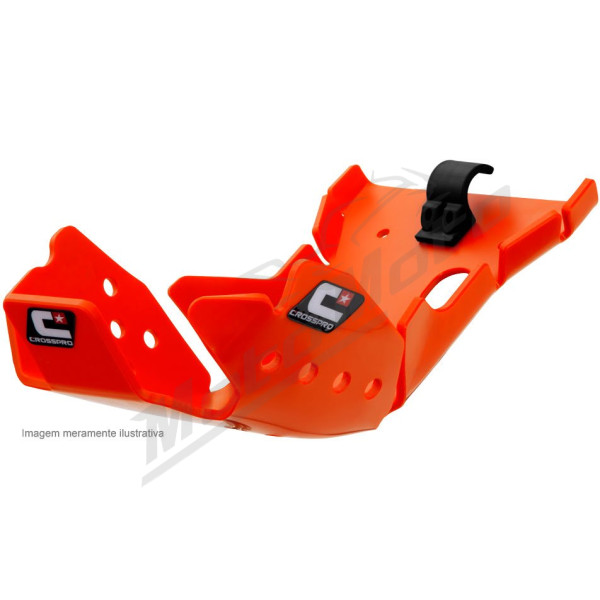 CROSSPRO Plastic engine cover orange KTM / Husqaran 250-350 23>
