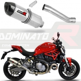Exhaust kit Dominator HP1 Ducati Monster 821 2018-2021