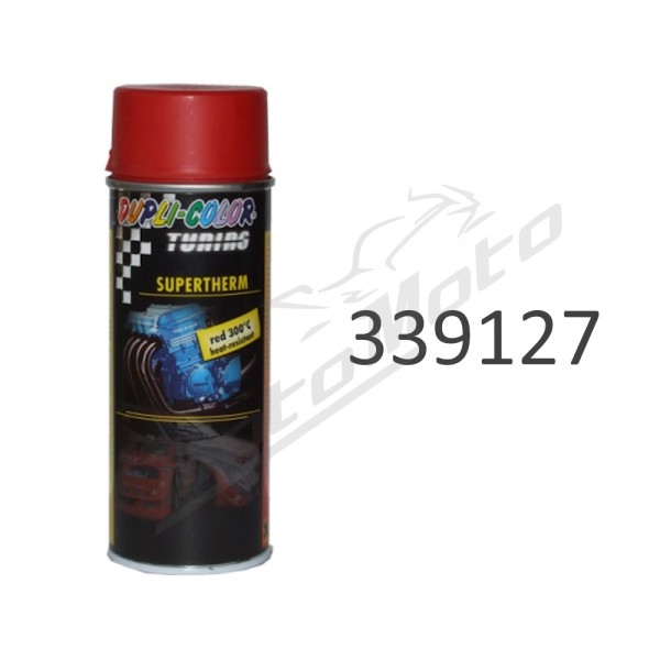 DUPLI-COLOR Supertherm red 400ml 300°C 339127 Red