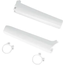 UFO White Fork Tube Protectors Suzuki RM 125-250cc 92-95