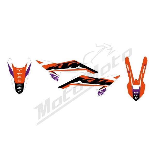 BLACKBIRD Dream Graphic 5 Kit KTM SX BIG / STD 85cc 25