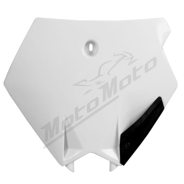 Priekinio numerio plastikas baltas CEMOTO KTM SX / XC 85-105cc 2003-2012