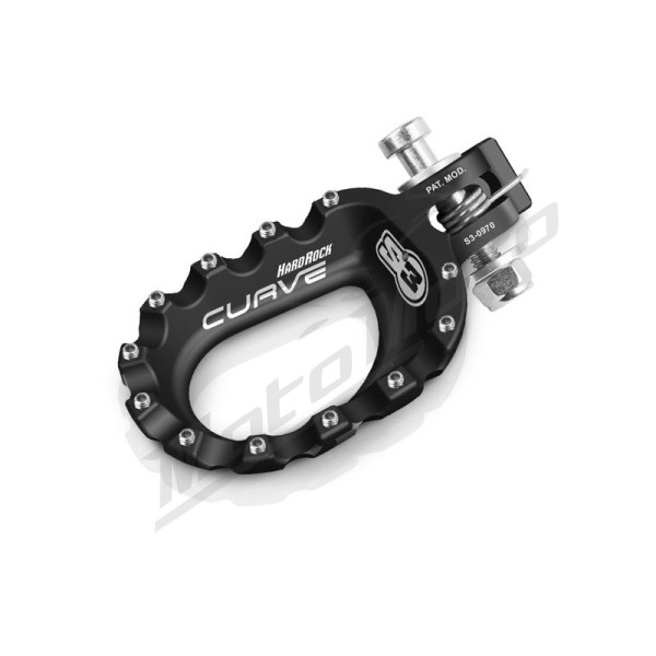 S3 Curve Footrests Aluminium Beta / GasGas / Montesa / Scorpa / Sherco 125-300 98-17
