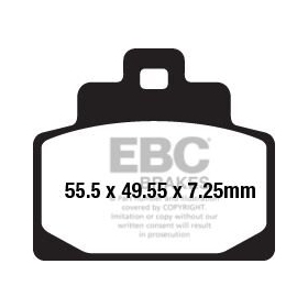 EBC SFA Brake Pads PIAGGIO MP3 / VESPA GTS 1250-500cc 10-20