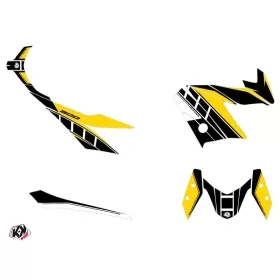 KUTVEK Vintage Graphic Kit Yamaha X-Max 300cc 17-22 Yellow