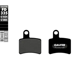 GALFER Pusiau metalinės stabdžių trinkelės Beta Evo / Rev-3 80-270 05-24