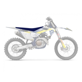 BLACKBIRD piramidės formos sėdynių užvalkalas mėlynas - Husqvarna FC/TC 125-450cc 2023-2024