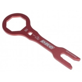 DRC Pro Fork Cap Wrench SHOWA 50mm RED