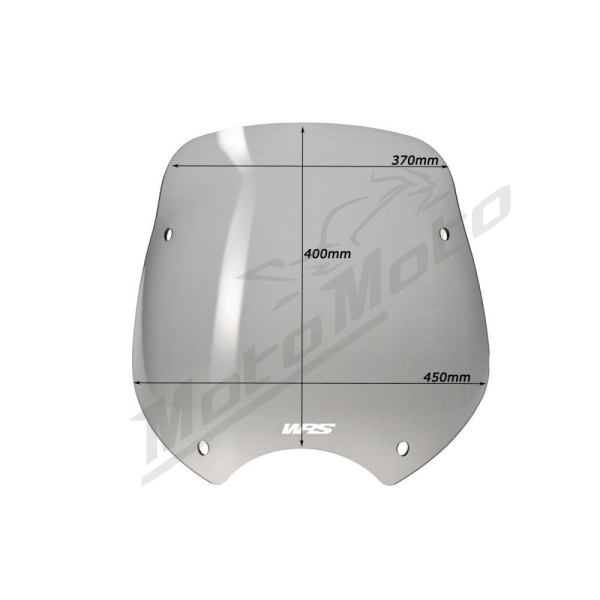 WRS BM020F TOURING Windscreen Smoke BMW R850R / R1150R 01-06