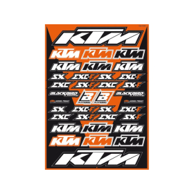 Blackbird Racing Universalus KTM lipdukų rinkinys.