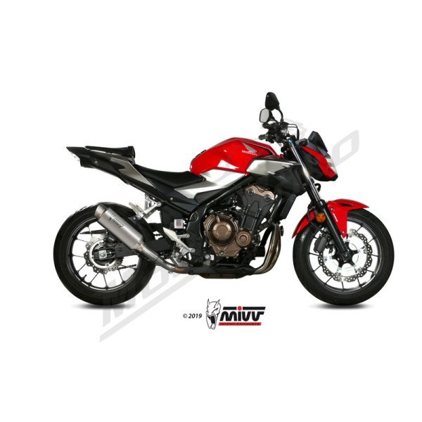 MIVV GP Pro duslintuvas Honda CB500F 19-21