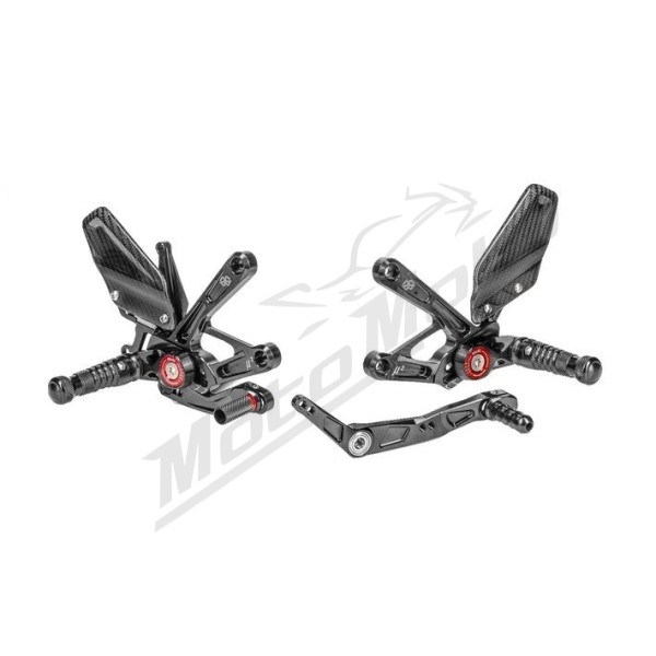 GILLES TOOLING MUE2 Rearset Yamaha YZF-R1 1000 15-25