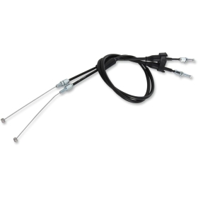 MOOSE OFFROAD Black Vinyl Throttle Cable Honda CRF 150R / 150RB 07->