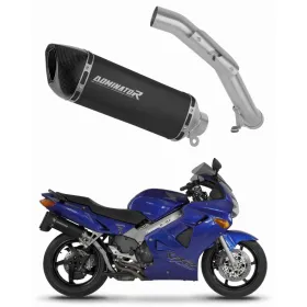 Dominator išmetimo bakelis HP6 BLACK + dB killer Honda VFR 800 Fi 98–01