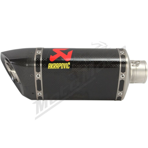 AKRAPOVIC Racing Line Replacement Muffler Carbon Fiber Yamaha MT-07 / FZ-07 / XSR 700 14-24