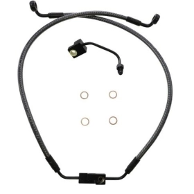 MAGNUM SHIELDING Priekinė apatinė stabdžių žarnelė/linija anglies pluošto Harley Davidson FXDF / FXDL / FXDLS 1584/1800 12-17