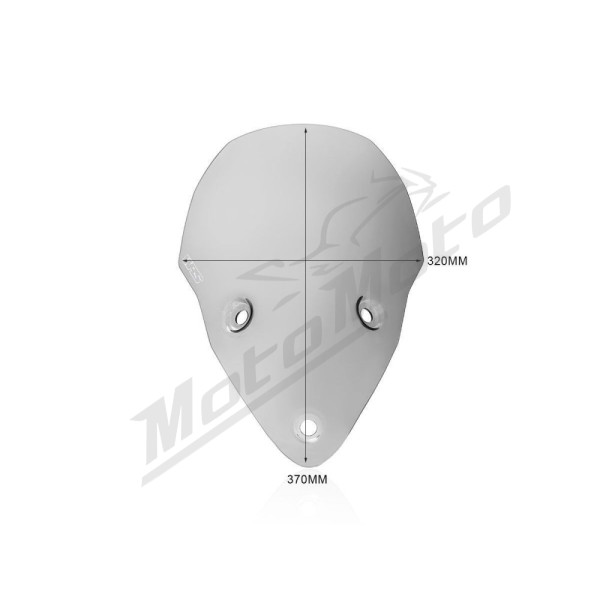 WRS SPORT SUPERSPORT Windscreen Smoke Ducati Supersport 939-950cc 17-24