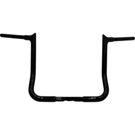FAT BAGGERS INC. Pointed Top Handlebar Black 91.5x35.5cm Harley Davidson FLHLT / FLHX / FLHXSE / FLHXU 1923-1977 23-26 