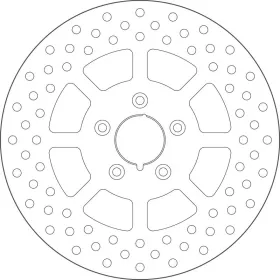 GOLDFREN Front brake disc Harley Davidson FLHT / FLHTC / FLST / FLSTF / FLTC / FXDB / XL 883-1340cc 86-99