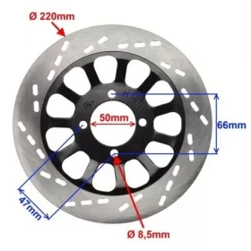 Brake disc SCOOTER JUNAK 902 Ø 220x50