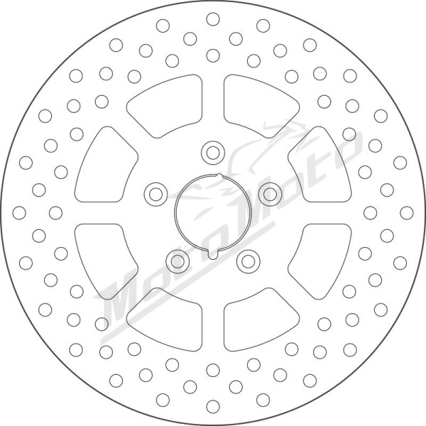 GOLDFREN Front brake disc Harley Davidson FLHT / FLHTC / FLST / FLSTF / FLTC / FXDB / XL 883-1340cc 86-99
