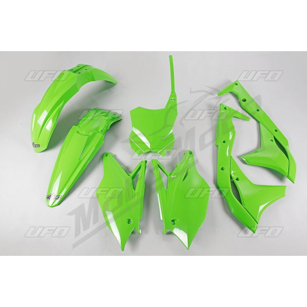 UFO plastikų komplektas Kawasaki KX250F 2017