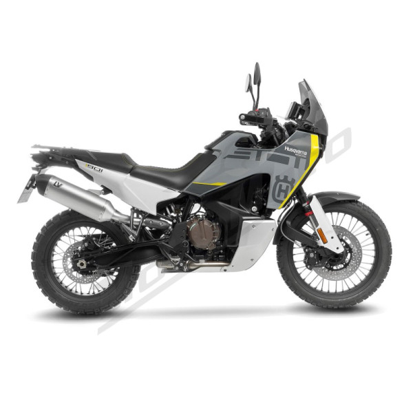 LEOVINCE LV-14 Stainless Steel / Carbon Fiber / Titanium Slip-On Muffler CF Moto / Husqvarna / KTM 790-901 19-26