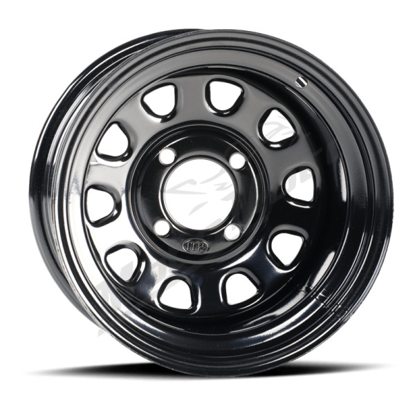ITP DELTA Rim  black 14x7 4/156 12mm 4+3