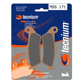 TECNIUM Maxi Scooter stabdžių trinkelės MSS171 Gilera / MBK / Piaggio / Yamaha 300-500cc 03-13