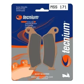 TECNIUM Maxi Scooter Sintered Metal Brake pads - MSS171 Gilera / MBK / Piaggio / Yamaha 300-500cc 03-13