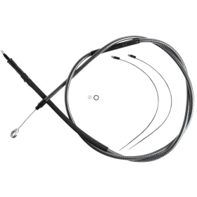 MAGNUM SHIELDING Polished Karbon Fiber Clutch Cable Harley Davidson FLD / FLS / FLSTF / FLSTN / FXDL / FXST / FXSTC 1450/1690 06-17 189.5cm