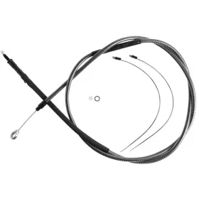 MAGNUM SHIELDING Polished Karbon Fiber Clutch Cable Harley Davidson FLD / FLS / FLSTF / FLSTN / FXDL / FXST / FXSTC 1450/1690 06-17 189.5cm