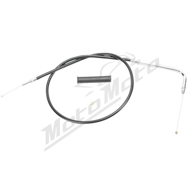 DRAG SPECIALTIES Black Vinyl Throttle/Idle Cable Harley Davidson FXD / FXDI / XL / XR 883-1584cc 04-17