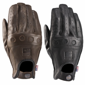 Blauer Routine genuine leather gloves