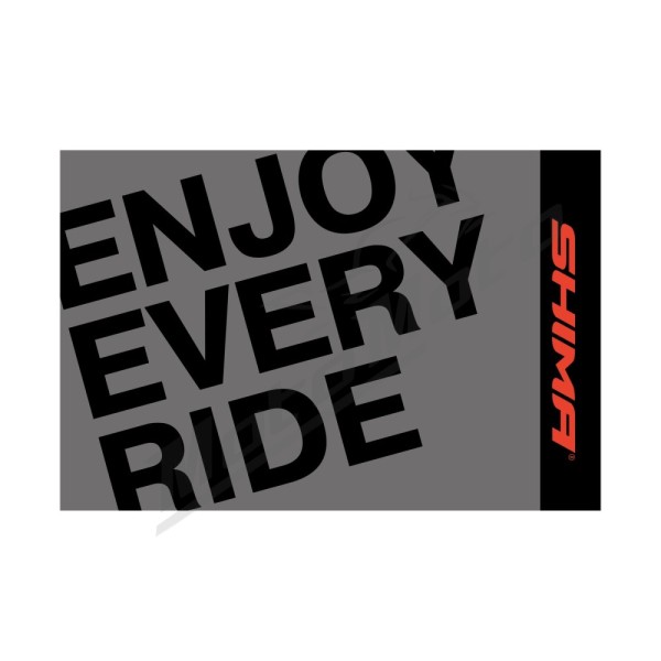 Shima mat "Enjoy Every Ride" 90x60cm
