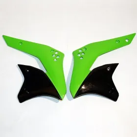UFO Green Radiator Covers For Kawasaki KXF 250cc 06-08