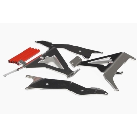 AXP radiatoriaus apsauginis rėmas raudonas Honda CRF 250-450cc 2021-2024