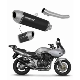 Suzuki GSF BANDIT 1200 2001-2005 EU Approved Exhaust Silencer S6 BLACK