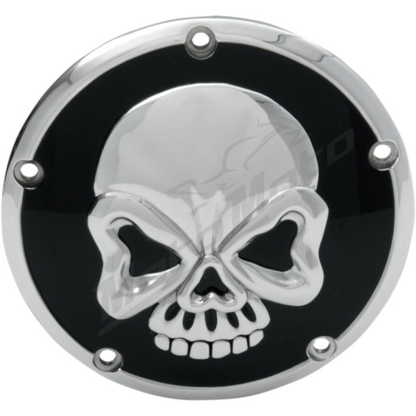 DRAG SPECIALTIES Skull Derby Cover Harley Davidson FLD / FLHR / FLHRC / FLHRCI 1450-1800cc 99-14