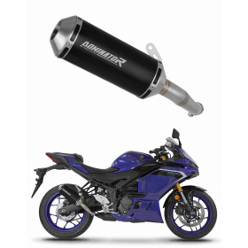 Dominator išmetimo bakelis OV G2 BLACK + dB killer Yamaha YZF-R3 2025->