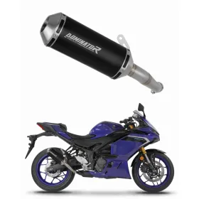 Dominator išmetimo bakelis OV G2 BLACK + dB killer Yamaha YZF-R3 2025->