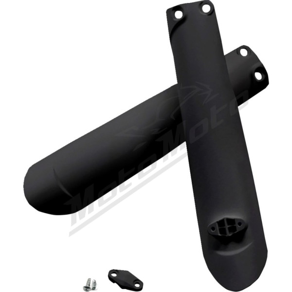 UFO Fork Guards Yamaha YZ F 250-450cc 23-> Black