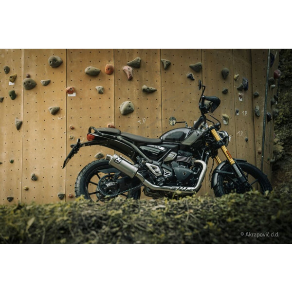 AKRAPOVIC Slip-On Titano duslintuvas Triumph Scrambler / Speed 400 24-25