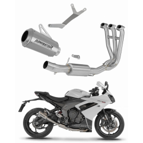 Dominator Full Exhaust System GPS + dB killer Triumph Daytona 660 24->