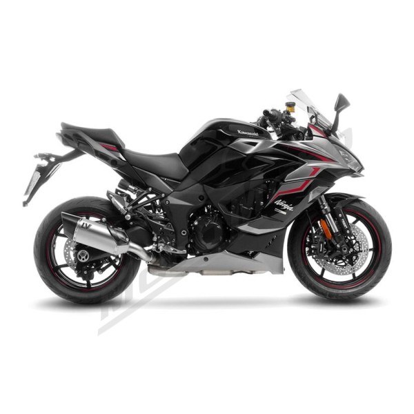 LEOVINCE LV-14R Titanium Slip-On Muffler KAWASAKI NINJA 1000 SX 21-23