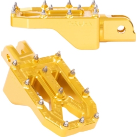THRASHIN SUPPLY CO. Aggressor Foot Pegs Harley Davidson FLDE / FLFB / FLFBS 1750-1923cc 18-25